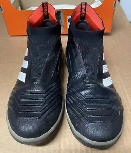 Adidas Predator Tango 18+ TF Hombres Talla 8 Zapatos de Césped Negro/Rojo Solar CM7673 - Imagen 1 de 5