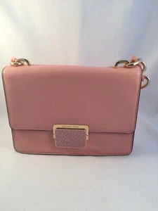 NWT Michael Kors Cynthia Small Leather Shoulder Flap Bag Crossbody Bag - Picture 1 of 10