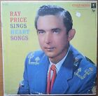 Ray Price Sings Heart Songs 1957 mono vinyl LP country folk Columbia six-eye