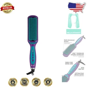 Travel-Ready Smooth Operator Straightening Brush with Ionic Ceramic Technology - Picture 1 of 8