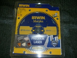 Irwin 1897468 Marples Lama per sega circolare 216 x 30 mm x 84 T TCG/Neg - Foto 1 di 1