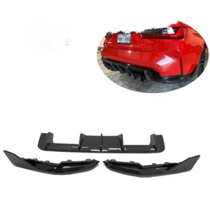 Alerón labial difusor de parachoques trasero de carbono real para BMW G82 G83 M4 2 puertas 2021-2023 - Imagen 1 de 8
