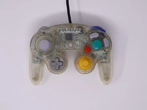 Nintendo Gamecube Controller Clear Skeleton Japan Import Tight Stick US Seller - Picture 1 of 5
