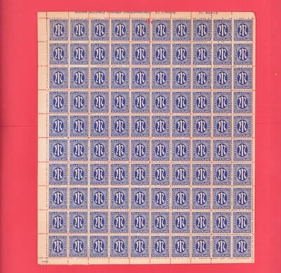 Germany 1945/46, U S & British Occupation. 25pf Sheet. NEW.  MNH. OG.  ST10 - Image 1 of 4