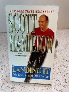 Scott Hamilton Biography "Landing It My Life On And Off The Ice" Paperback 1999 - Bild 1 von 3