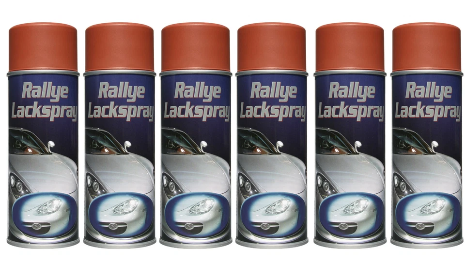 1 Karton Rallye Lackspray Haftgrund rot (6x400ml) - Bild 1 von 1