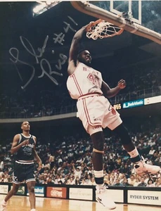 GLEN RICE MIAMI HEAT ACTION SIGNED 8x10 - Picture 1 of 1