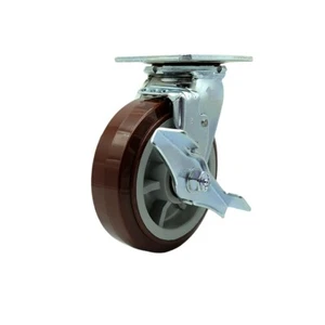 Rueda de repuesto con freno Little Giant 6229-SR-BK - marca de rueda de servicio - Imagen 1 de 5
