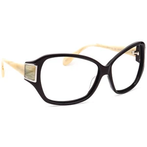 Oliver Peoples Sunglasses Frame Only Lisa BNHRN Dark Brown/Beige Butterfly 60 mm - Picture 1 of 6