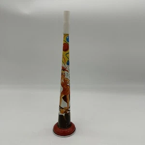 Vintage 1950's US Metal Toy Co 9 Inch Noisemaker Horn. Big Band Lady Gentleman - Picture 1 of 17