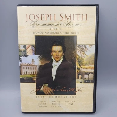 Joseph Smith Commemorative Program On The 200th Anniversary Of His Birth DVD Foto 1 de 4