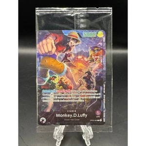 MONKEY.D.LUFFY OP05-060 PSA EXCLUSIVO SELLADO PROMO JUEGO DE CARTAS DE UNA PIEZA - Imagen 1 de 2
