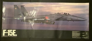 McDonnell Douglas F-15E Strike Eagle Fighter offizielles Werbeposter 52 x 22 - Bild 1 von 8