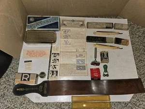 Vintage 40s/50s Barbershop Lakeside Strop,Single Edge Razors,Ace Blade Stropper - Picture 1 of 21