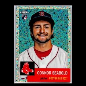 2022 Topps Chrome Platinum - #330 Connor Seabold RC Rose Gold Mini Diamond /75 - Picture 1 of 2