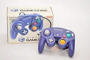 Nintendo OEM GameCube Controller Purple Very Good 0Z - Picture 1 of 3