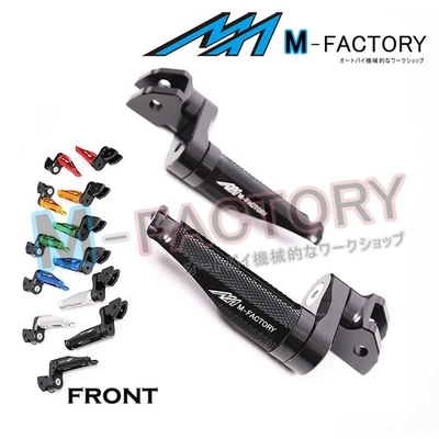 Clavijas de pie de extensión CNC Shinob 25 mm para Daytona 600 Tiger 955i Foto 1 de 4