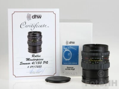 RARE MASTERPIECE ROLLEI SONNAR 150mm F4.0 HFT PQ ( ROLLEI NUMBER: 59602)SLX/6000 - Image 1 of 4