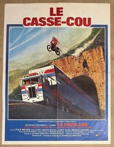 Póster Moto 1977 moto película Viva Knievel Le Casse-Cou - Imagen 1 de 1
