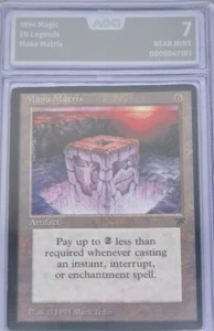 Mana Matrix Legends Magic Karte MTG englisch grading 7,0 near mint - Bild 1 von 3