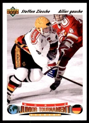 1991-92 Upper Deck French Steffen Ziesche Rookie . Germany #679 - Image 1 of 2