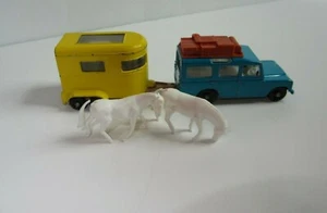 Matchbox Lesney LAND ROVER SAFARI #12/PONY TRAILER #43 - Picture 1 of 6