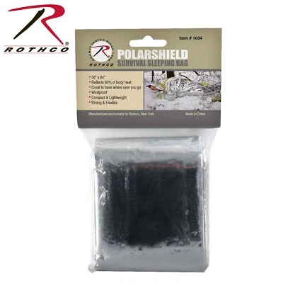 Manta de supervivencia estilo saco de dormir Polarshield - Rothco Foto 1 de 2