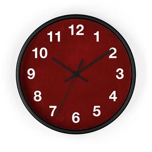 Christmas Color Wall Clock - Picture 1 of 19