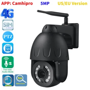 5MP 3G 4G PTZ IP Kamera 5x Zoom 2-Wege Audio Nachtsicht IP66 mit Kartenslot - Bild 1 von 6