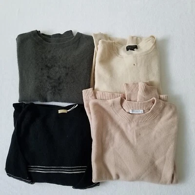 Lote de 4 Suéteres 100% Cachemira para Cortador Artesanal Reciclar Reutilizar Upcyle  Foto 1 de 4
