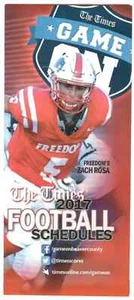 RARE VERSION 2017 Pittsburgh Steelers NFL & College Football Schedule ! Times(1) - Bild 1 von 3