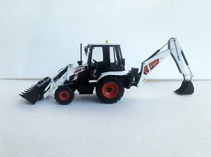 1/25 Scale Bobcat B760 Backhoe Loader Diecast Model Toy Collection Gift - Picture 1 of 8