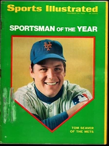 Sports Illustrated 1969 New York Mets P Tom Seaver SOY No Label Excellent - Picture 1 of 1