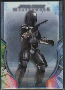 2022 Topps Star Wars Masterwork Bounty Hunters sujetador-11 Jango Fett 115/299 - Imagen 1 de 2