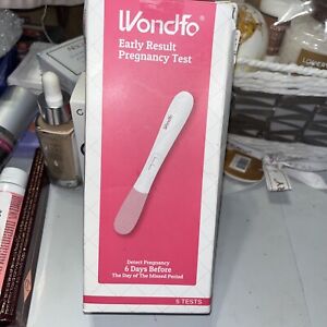 Wondfo Early Result Pregnancy Test 5 Test Exp 8/24