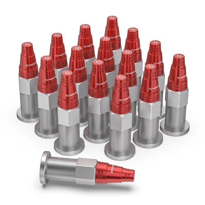 Aluminum Spiked Wheel Lug Nuts For Yamaha YFZ450X 2010-2011 YFZ450R 2009-2021 - Image 1 of 4