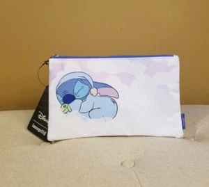 Loungefly Disney lilo and Stitch Sleeping Clouds Cosmetic Bag Makeup Pouch NEW - Picture 1 of 10