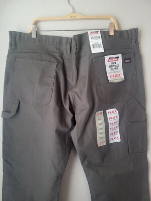 Pantalones de carpintero Dickies Duck calce relajado para hombre 42x32 Foto 1 de 2