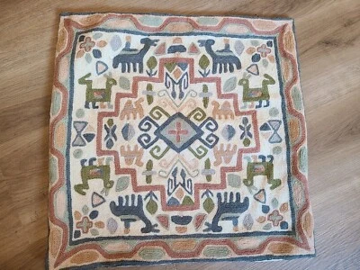 World Market "Southwestern Tapestry" 18" Pillow Cover - Image 1 of 4