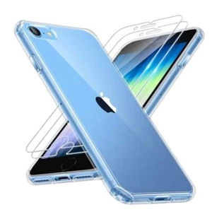 for iPhone SE Case 2022/3rd/2020/2rd, for iPhone 8/7 for iPhone SE/7/8 A-Clear - Picture 1 of 7