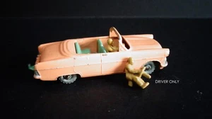 Matchbox Lesney Moko 39a Ford Zodiac Convertible replacement Tan Painted Driver - Picture 1 of 5