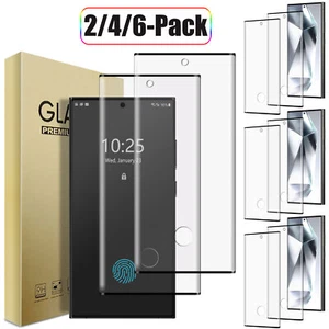 Protector de pantalla de vidrio templado ultra transparente para Samsung Galaxy S24 S24 Plus S24 - Imagen 1 de 16