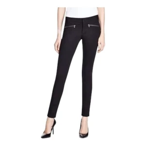Paige Maglia Nero Elegante Pantaloni Leggings Donna Taglia 26 NUOVO Senza Etichette - Foto 1 di 12