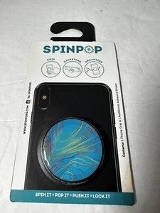 NEW SpinPops Phone Grip with adhesive sticker Cell Phone Kickstand - Zdjęcie 1 z 2