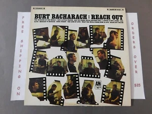 BURT BACHARACH REACH OUT 1967 LP "THE LOVE OF LOVE" "ALFIE" - Picture 1 of 3