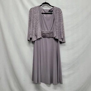 Nuevo con etiquetas Jessica Howard Vestido pequeño 2 piezas color gris para mujer talla 10P - Imagen 1 de 10