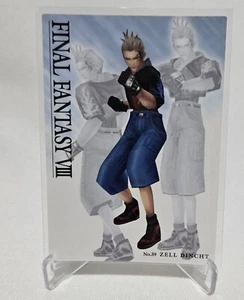Final Fantasy VIII FF8 No. 39 Zell Dincht Japan Import ONE Of Two - Picture 1 of 3