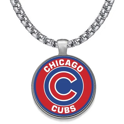 Large Chicago Cubs Mens 24" Chain Pendant Necklace FREE SHIP' D30 Cover