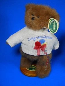 Bearington Colección Articulado Felicitación Beary Best Wishes Peluche Oso Soporte - Imagen 1 de 9