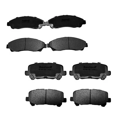 Front Rear Ceramic Brake Pads For Acura MDX 2013 Acura ZDX 2009-2015 Honda Pilot - Изображение 1 из 4